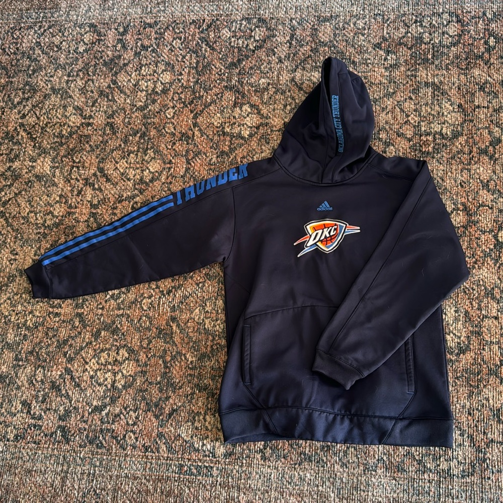 🌟Boys Adidas OKC Thunder Hoodie XL